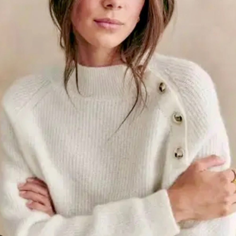 Sezane Trudy Jumper White XL